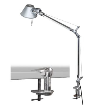 Artemide Tolomeo Micro Alu LED Clamp- Lampka Biurkowa z imadełkiem